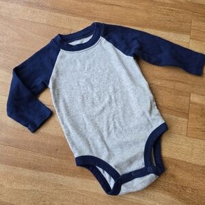 Carter's Navy and Gray Bodysuit
